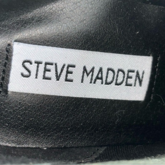 Steve Madden Women’s Editor Boot Heeled  Butter Soft Smooth Leather Size 7.5 - Picture 10 of 12